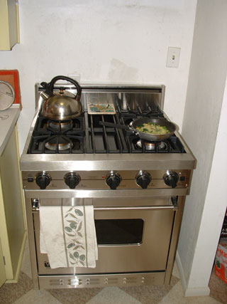 New Viking stove