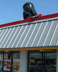 The Dark Lord Selling Fries