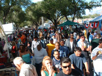 Lots of people at the state fair