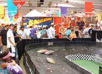 miniature race cars at the New Mexico State Fair