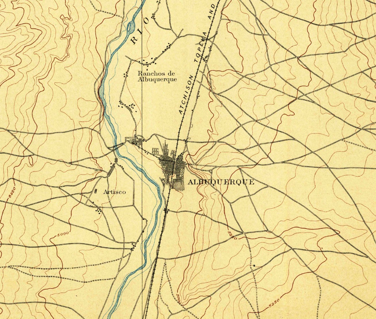 Albuquerque circa 1893