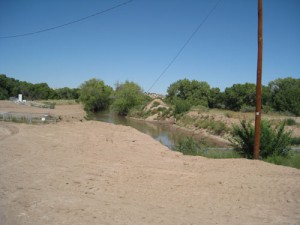 Rio Grande irrigation ditch