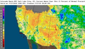 Precip Oct. 1 to July 16