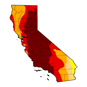 California drought monitor