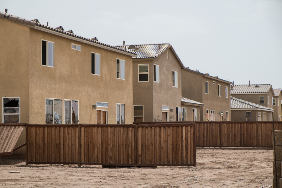 Imperial Valley housing development, east of Brawley, March 2014