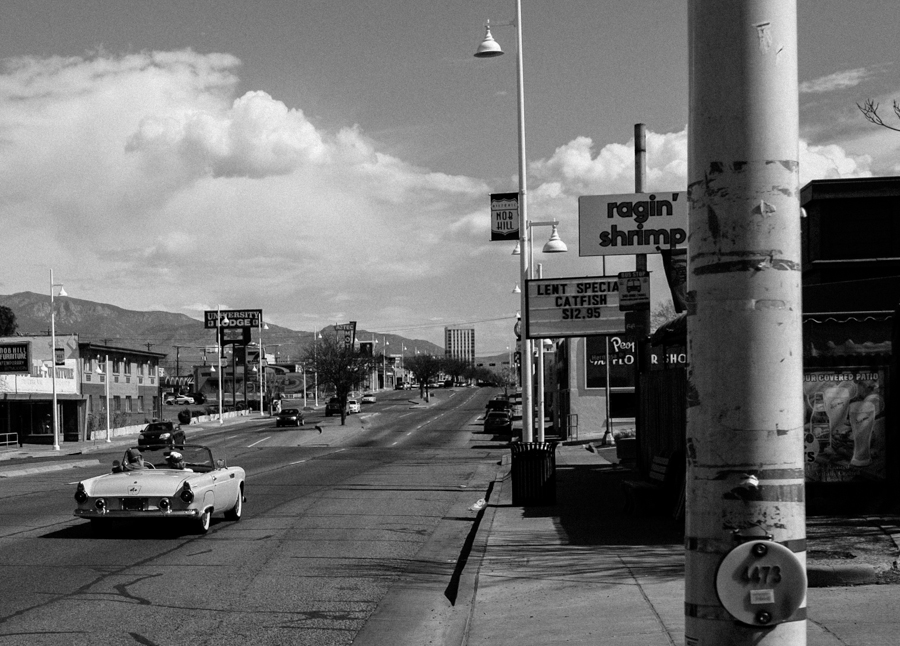 Route 66, Albuquerque, March 2015, by John Fleck