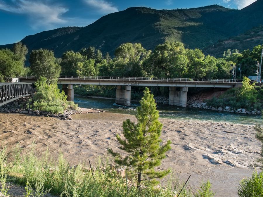 Confluence of Colorado and Roaring Fork, Glenwood Springs