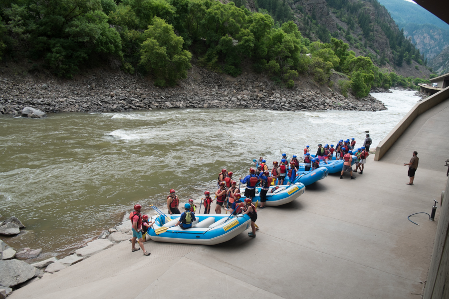 rafters at Shoshone