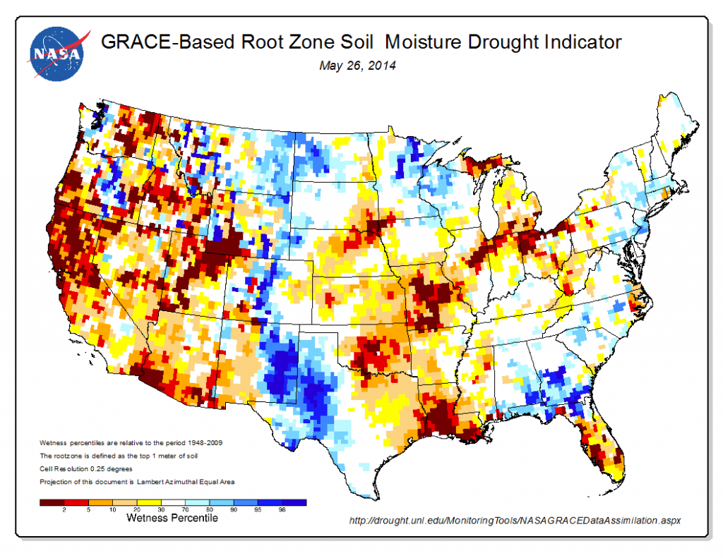 root zone moisture