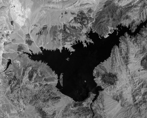Landsat image of Lake Mead, May 3, 2000