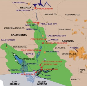 Yuma area, courtesy USBR