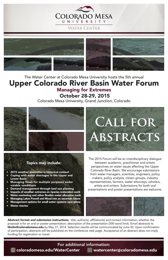 Call for abstracts