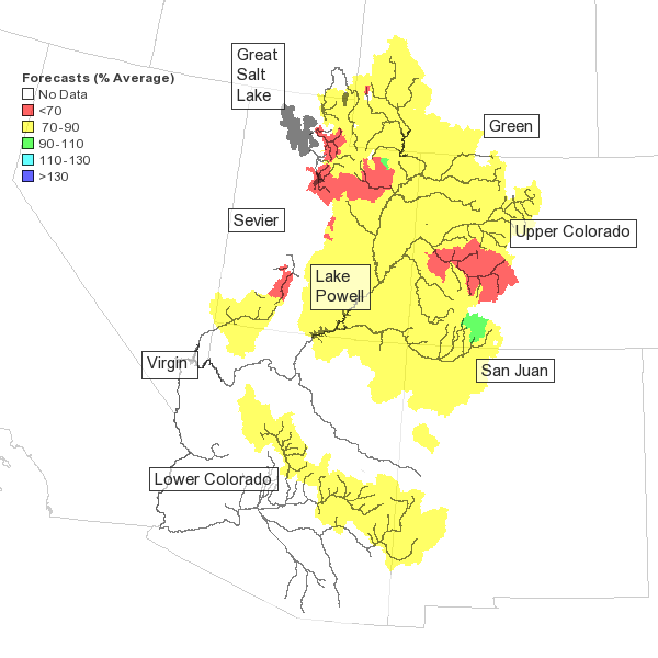 January 2012 Colorado Basin Forecast