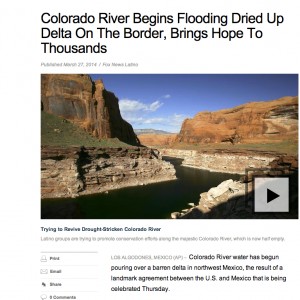 Fox Latino calls it a "flood"