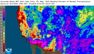 the May precipitation anomalies that bailed out the Colorado