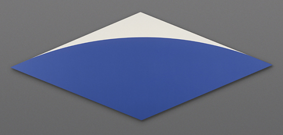 Blue Curve III, 1972, Ellsworth Kelly, courtesy Los Angeles County Museum of Art