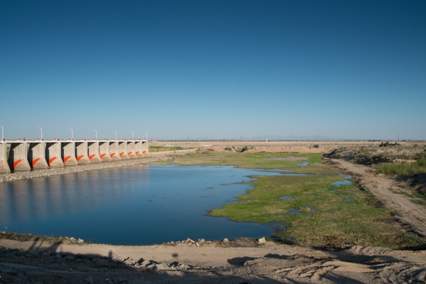 Morelos Dam, March 22, 2014, by John Fleck