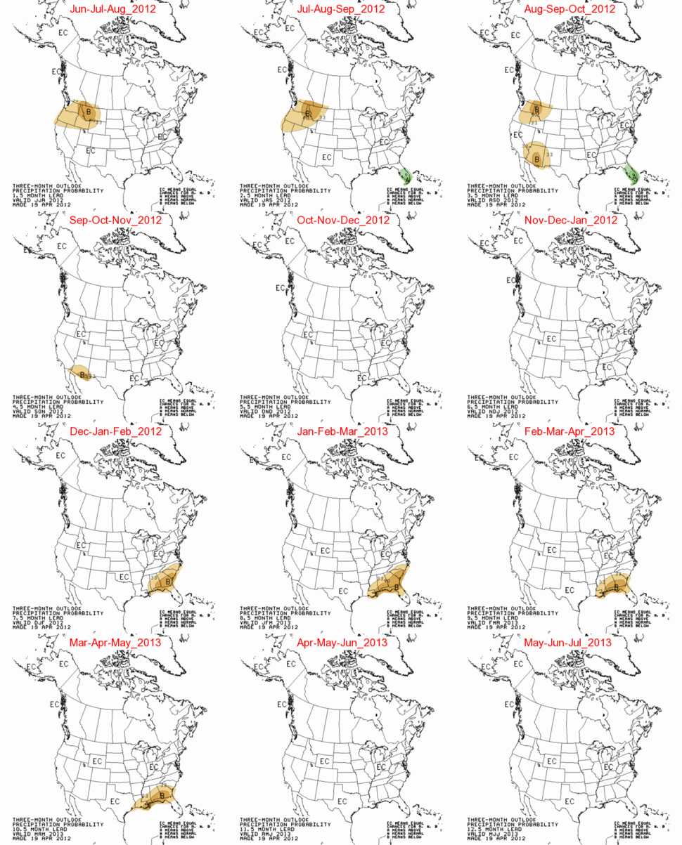 Long lead forecast, April 19 2012