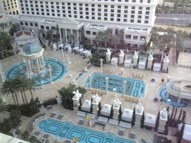 Water in the Desert, Caeser's Palace