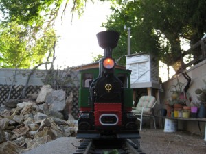 Backyard Train, May 2011