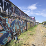 The Stotts Lateral, off the 6100 block of North Second, Albuquerque, New Mexico. May 2023