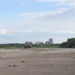 Albuquerque's Rio Grande, drying